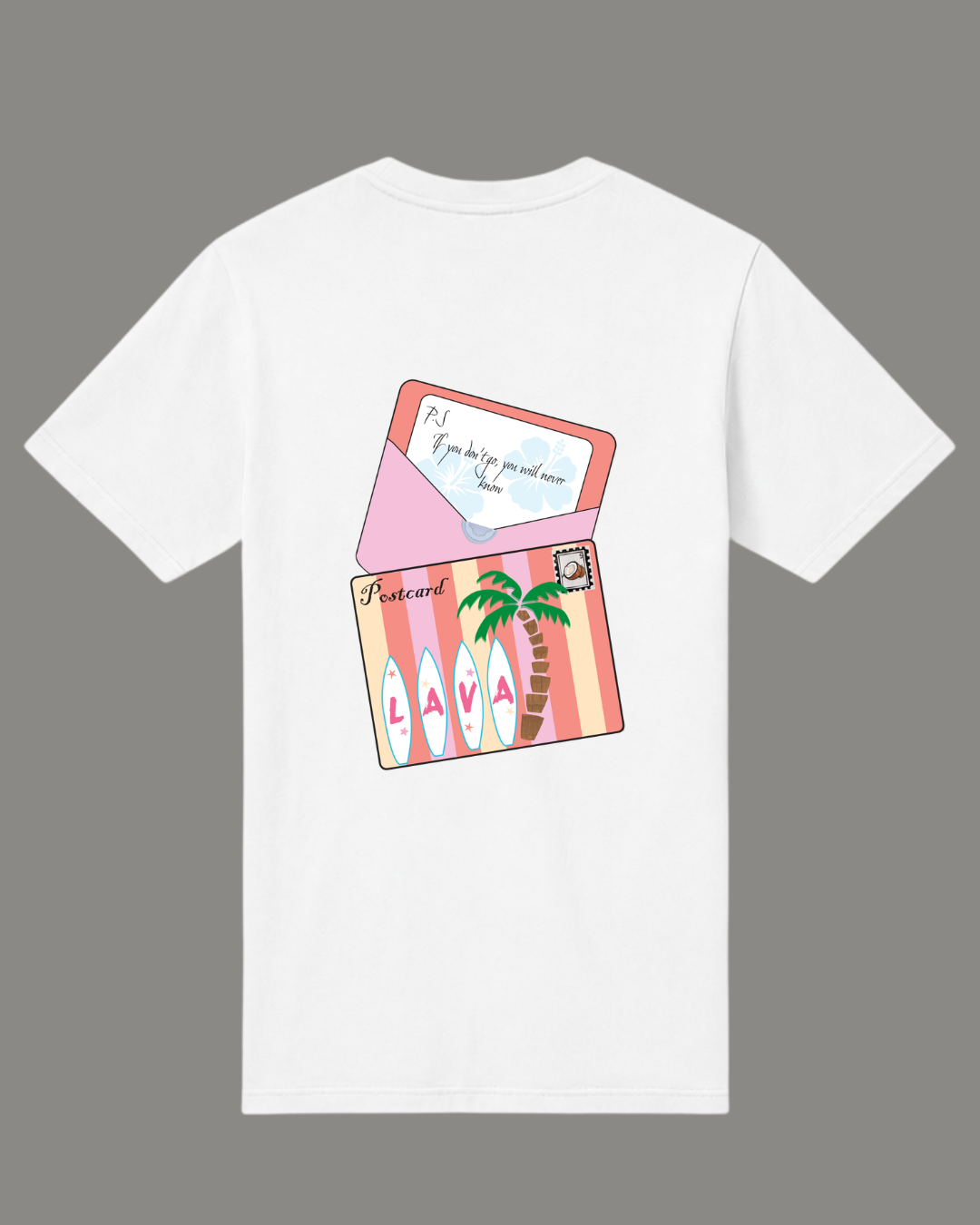 A Postcard Summer (tee-shirt)