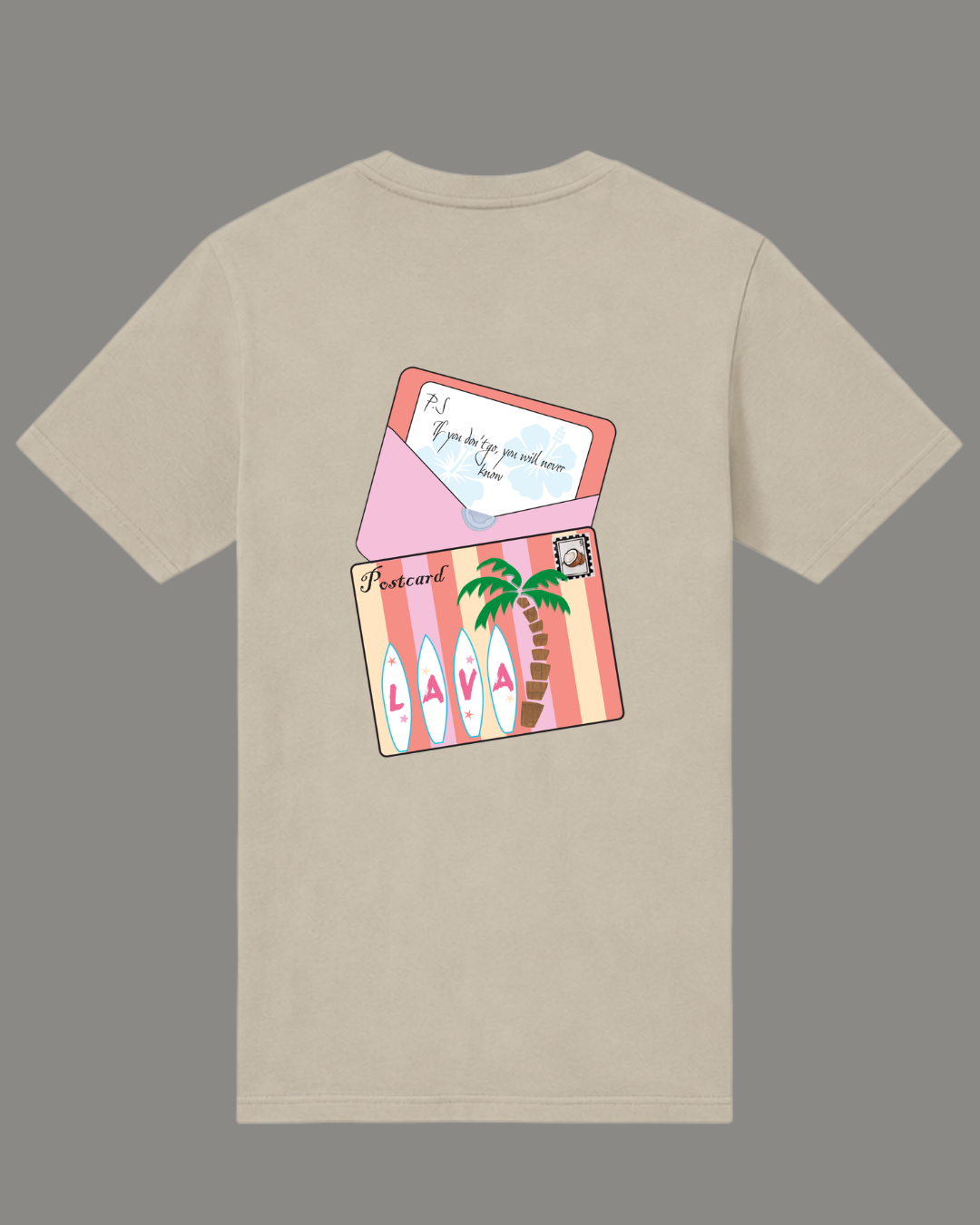 A Postcard Summer (tee-shirt)