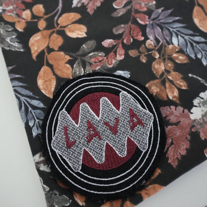 A Lava Tote Bag (Dark Leaves)