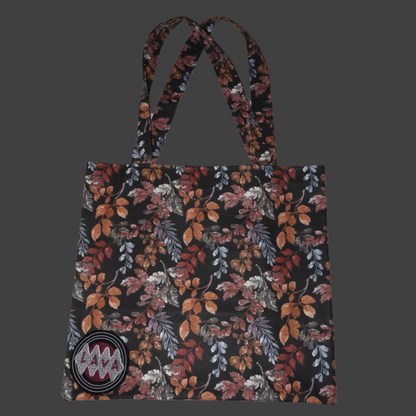 A Lava Tote Bag (Dark Leaves)